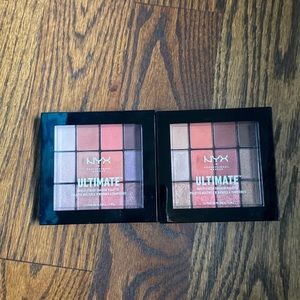 NYX Eyeshadow Palettes